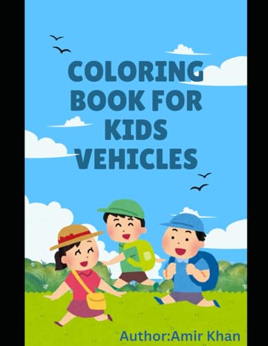 Coloring Book For Kids -Vehicles Edition von Independently published