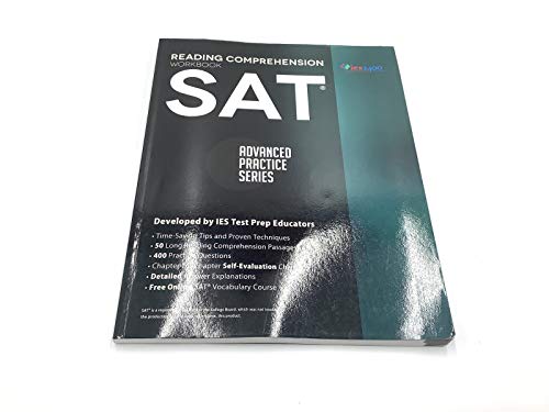 SAT Reading Comprehension Workbook: Advanced Practice Series