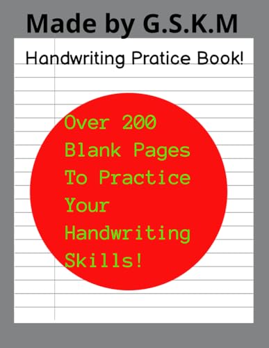 Handwriting Pratice Book! von imprint
