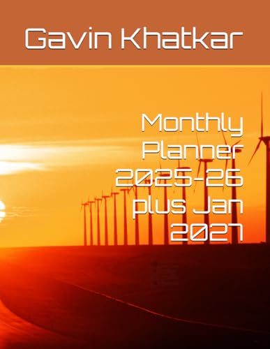 Monthly Planner 2025-26 plus Jan 2027 von Imprint