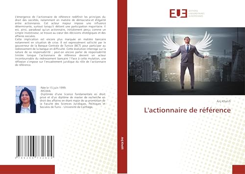 L'actionnaire de référence von Éditions universitaires européennes