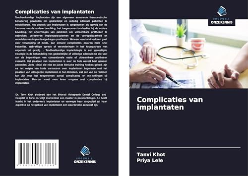 Complicaties van implantaten: DE von Uitgeverij Onze Kennis