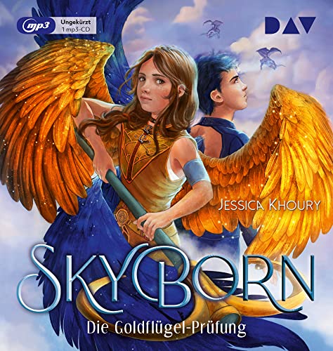 Skyborn – Teil 1: Die Goldflügel-Prüfung: Ungekürzte Lesung mit Madiha Kelling Bergner, Stefan Kaminski und Timo Weisschnur (1 mp3-CD)
