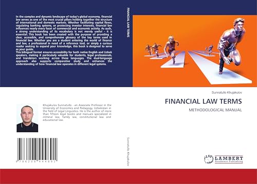 FINANCIAL LAW TERMS: METHODOLOGICAL MANUAL von LAP LAMBERT Academic Publishing