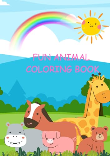 Fun Animal Coloring Book for kids von Independently published
