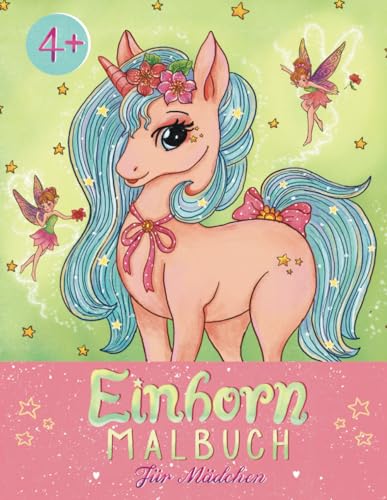 Einhorn Malbuch ab 4 Jahre: Mehr Als 30 Bilder Von Einhörnern Und Ihren Magischen Freunden Wie Feen, Prinzessinnen, Elfen, Schneemänner Und Mehr Zum Ausmalen. (Ezzily Malbuch für Mädchen, Band 1) Einhorn Malbuch ab 4 Jahre: Mehr Als 30 Bilder Von Einhörnern Und Ihren Magischen Freunden Wie Feen, Prinzessinnen, Elfen, Schneemänner Und Mehr Zum Ausmalen. (Ezzily Malbuch für Mädchen, Band 1)