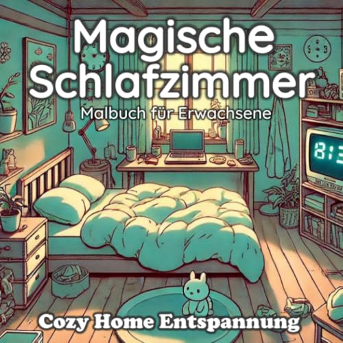 Fantasy Malbuch für Erwachsene Magische Schlafzimmer Anti-Stress, Achtsamkeit und Kreativität: Cozy Home Fantasy Malbuch für Frauen (Fantasy und Cozy Home Malbücher) von epubli