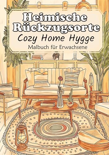 Malbuch für Erwachsene - Hygge Malbuch Cozy Home Entspannung - Heimische Rückzugsorte: Anti-Stress Malbuch Home Zuhause - Malbuch für Frauen Besondere Malbücher von tredition