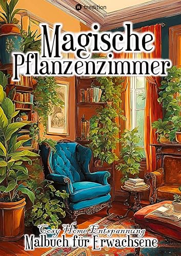 Magische Pflanzenzimmer Cosy Home Malbuch für Erwachsene, Frauen, Jugendliche: Fantasie Ausmalbilder für mehr Entspannung und Achtsamkeit Magische Pflanzenzimmer Cosy Home Malbuch für Erwachsene, Frauen, Jugendliche: Fantasie Ausmalbilder für mehr Entspannung und Achtsamkeit