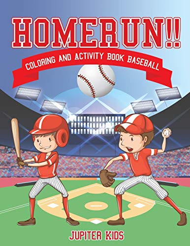 Homerun!! Coloring and Activity Book Baseball von Jupiter Kids