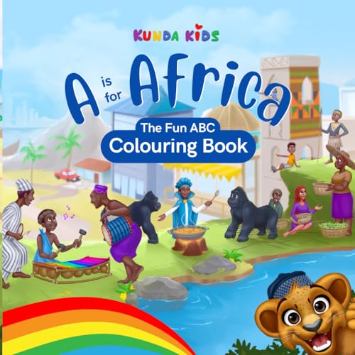 A is for Africa Colouring Book