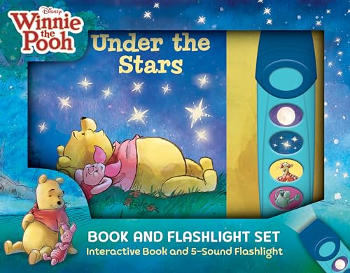 Disney Winnie the Pooh: Under the Stars Book and 5-Sound Flashlight Set von PI Kids