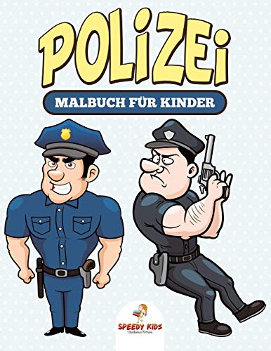 Polizei-Malbuch für Kinder