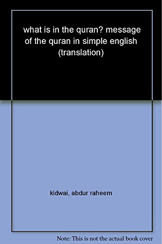 What is in the Quran?