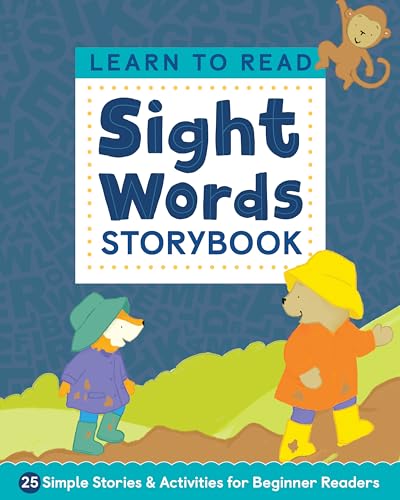 Learn to Read: Sight Words Storybook: 25 Simple Stories & Activities for Beginner Readers von Callisto Kids