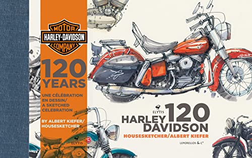Harley-Davidson 120 - Une célébration en dessin von ELYTIS