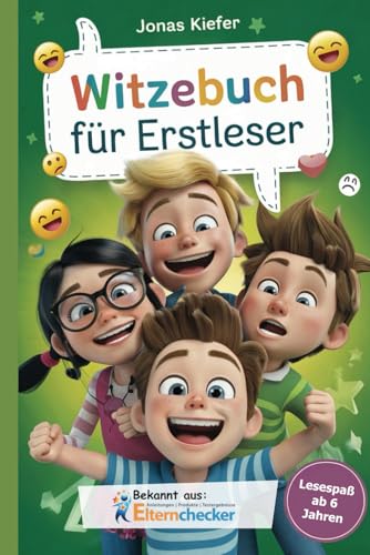 Witzebuch für Erstleser: Mit großer Schrift, Silbentrennung, Lese und Schreibübungen sowie coolen Illustrationen – Lesespaß ab 6 Jahren von MaMa Verlag