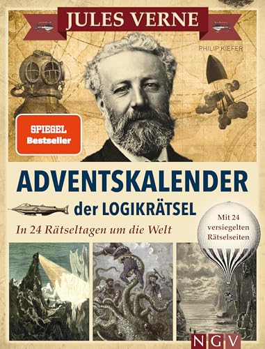 Jules Verne Adventskalender der Logikrätsel: In 24 Rätseltagen um die Welt I Mit 24 versiegelten Rätselseiten Jules Verne Adventskalender der Logikrätsel: In 24 Rätseltagen um die Welt I Mit 24 versiegelten Rätselseiten