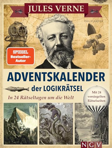 Jules Verne Adventskalender der Logikrätsel: In 24 Rätseltagen um die Welt I Mit 24 versiegelten Rätselseiten Jules Verne Adventskalender der Logikrätsel: In 24 Rätseltagen um die Welt I Mit 24 versiegelten Rätselseiten
