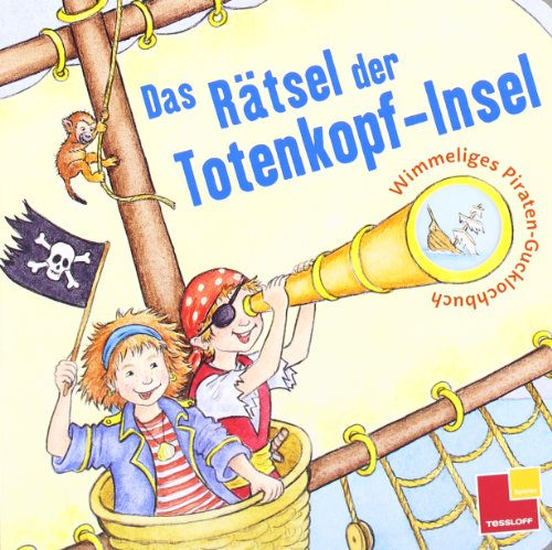 Das Rätsel der Totenkopf-Insel. Wimmeliges Piraten-Gucklochbuch