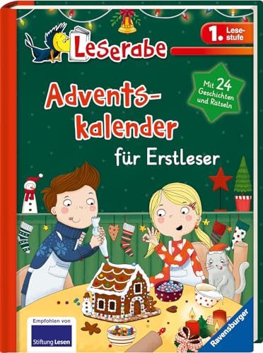 Leserabe - Sonderausgaben: Adventskalender für Erstleser: Mit 24 Geschichten und Rätseln von Ravensburger Verlag