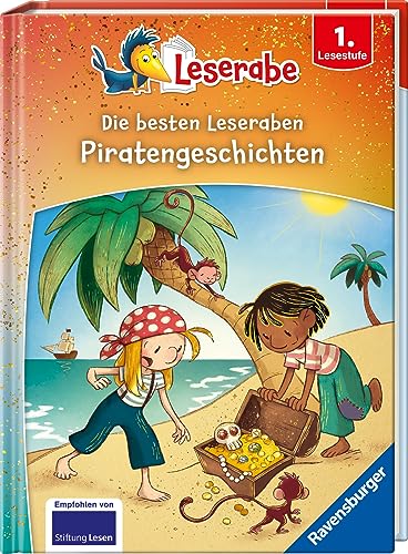 Die besten Piratengeschichten für Erstleser - Leserabe ab 1. Klasse - Erstlesebuch für Kinder ab 6 Jahren