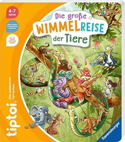 tiptoi® - Die große Wimmelreise der Tiere von Ravensburger