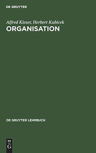 Organisation (De Gruyter Lehrbuch)