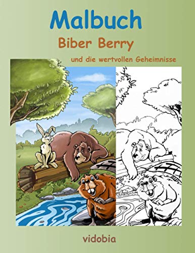 Malbuch - Biber Berry und die wertvollen Geheimnisse