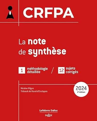 CRFPA 2024 - La note de synthèse von DALLOZ