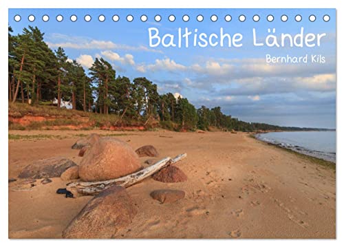 Baltische Länder (Tischkalender 2025 DIN A5 quer), CALVENDO Monatskalender von CALVENDO