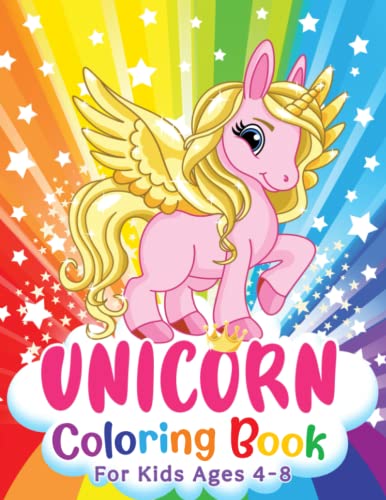 Unicorn Coloring Book: Cute Unicorns for Coloring for Kids (For kids from 4 years, Band 1) von Independently Published