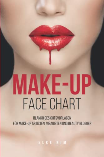 MAKE-UP FACE CHART: BLANKO GESICHTSVORLAGEN FÜR MAKE-UP ARTISTEN, VISAGISTEN UND BEAUTY BLOGGER