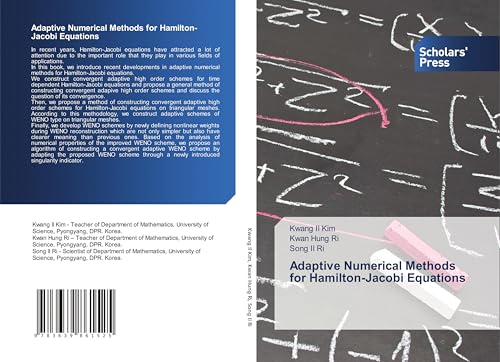Adaptive Numerical Methods for Hamilton-Jacobi Equations: DE von VDM Verlag