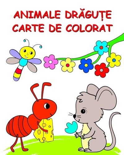 Animale Dr¿gu¿e Carte de Colorat: Ilustra¿ii cu natur¿ ¿i animale, colorat pentru copii cu vârsta peste 3 ani von Blurb