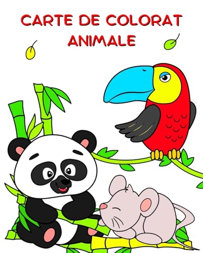 Carte de Colorat Animale: Animale frumoase de colorat pentru copii de la 2 ani în sus von Blurb