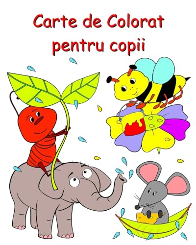 Carte de Colorat pentru copii: Pagini dr¿gu¿e de colorat pentru explorare distractiv¿ pentru copiii de 2 ani + von Blurb