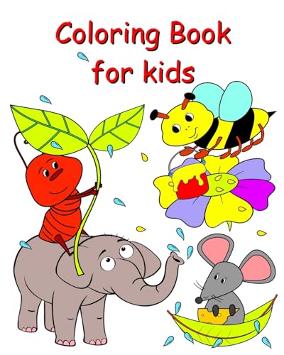 Coloring Book for Kids: Cute coloring pages for fun exploration for kids age 2 and more von Blurb