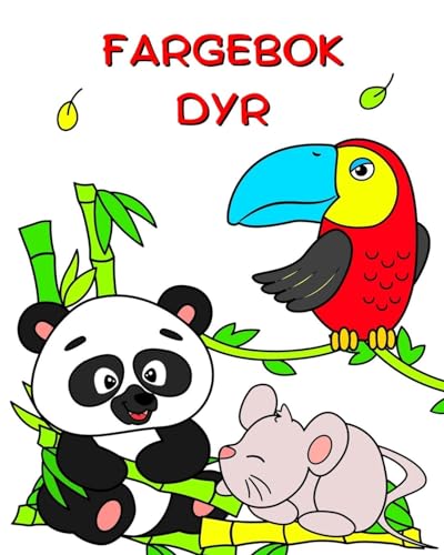 Fargebok Dyr: Vakre dyr å fargelegge for barn fra 2 år og oppover von Blurb
