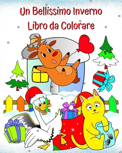 Un Bellissimo Inverno Libro da Colorare: Illustrazioni invernali con scene divertenti per bambini dai 2 anni in su von Blurb