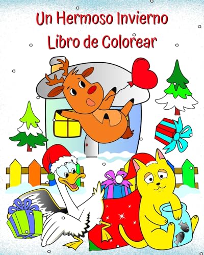 Un Hermoso Invierno Libro de Colorear: Imágenes divertidas de invierno para niños a partir de 2 años von Blurb