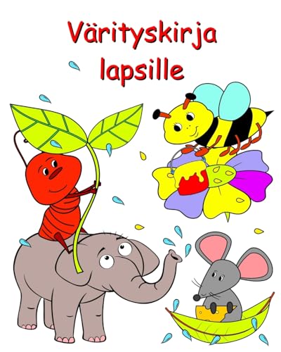 Värityskirja lapsille: Söpöt värityskuvat hauskaa tutkimista varten lapsille 2+ von Blurb