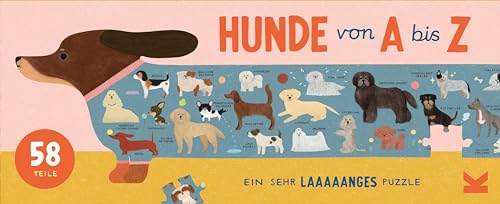 Hunde von A bis Z. Ein sehr laaaaanges Puzzle von Laurence King