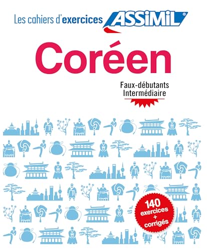 Korean Excercise Book: 140 exercices + corrigés (Quaderni)