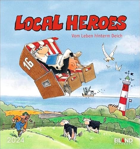Local Heroes Postkartenkalender 2024. Unverwechselbare Comics von Kim Schmidt in einem Monats-Tischkalender zum Aufstellen. Kalender im ... ein Schmunzeln zum Verschicken: Kim Schmidt Local Heroes Postkartenkalender 2024. Unverwechselbare Comics von Kim Schmidt in einem Monats-Tischkalender zum Aufstellen. Kalender im ... ein Schmunzeln zum Verschicken: Kim Schmidt von Eiland