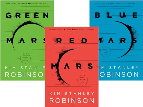 Kim stanley robinson mars trilogy 3 books collection set