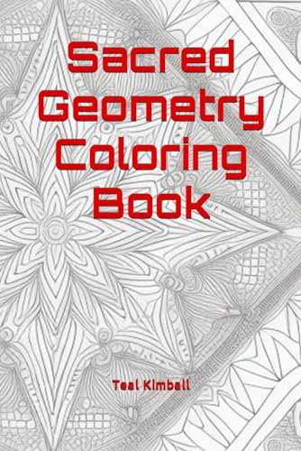 Sacred Geometry Coloring Book von Independently published