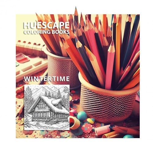Huescape Kleurboek voor volwassenen - Wintertijd: Kleurboek voor volwassenen von Brave New Books