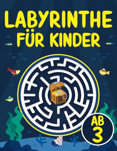 Labyrinthe für Kinder ab 3: Labyrinth-Aktivitätsbuch für 3-5 Jahren | Labyrinth-Puzzles für 3, 4, 5 Jahre Labyrinthe für Kinder ab 3: Labyrinth-Aktivitätsbuch für 3-5 Jahren | Labyrinth-Puzzles für 3, 4, 5 Jahre von Splendid Youth