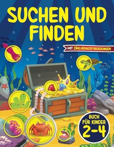 Suchen und Finden Buch für Kinder 2-4: Wimmel-Spaß mit Zählaufgaben Suchen und Finden Buch für Kinder 2-4: Wimmel-Spaß mit Zählaufgaben von Splendid Youth